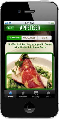 Appetiser by Derry Clarke - Cooking App by Derry Clarke